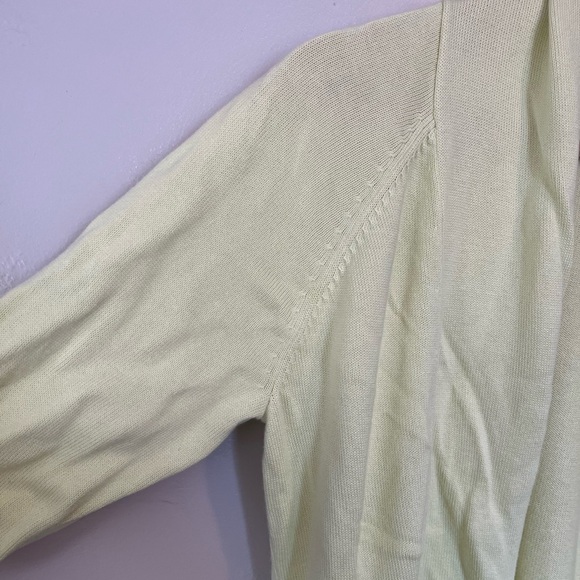 Chico's Yellow Women's Cardigan - Picture 8 of 10